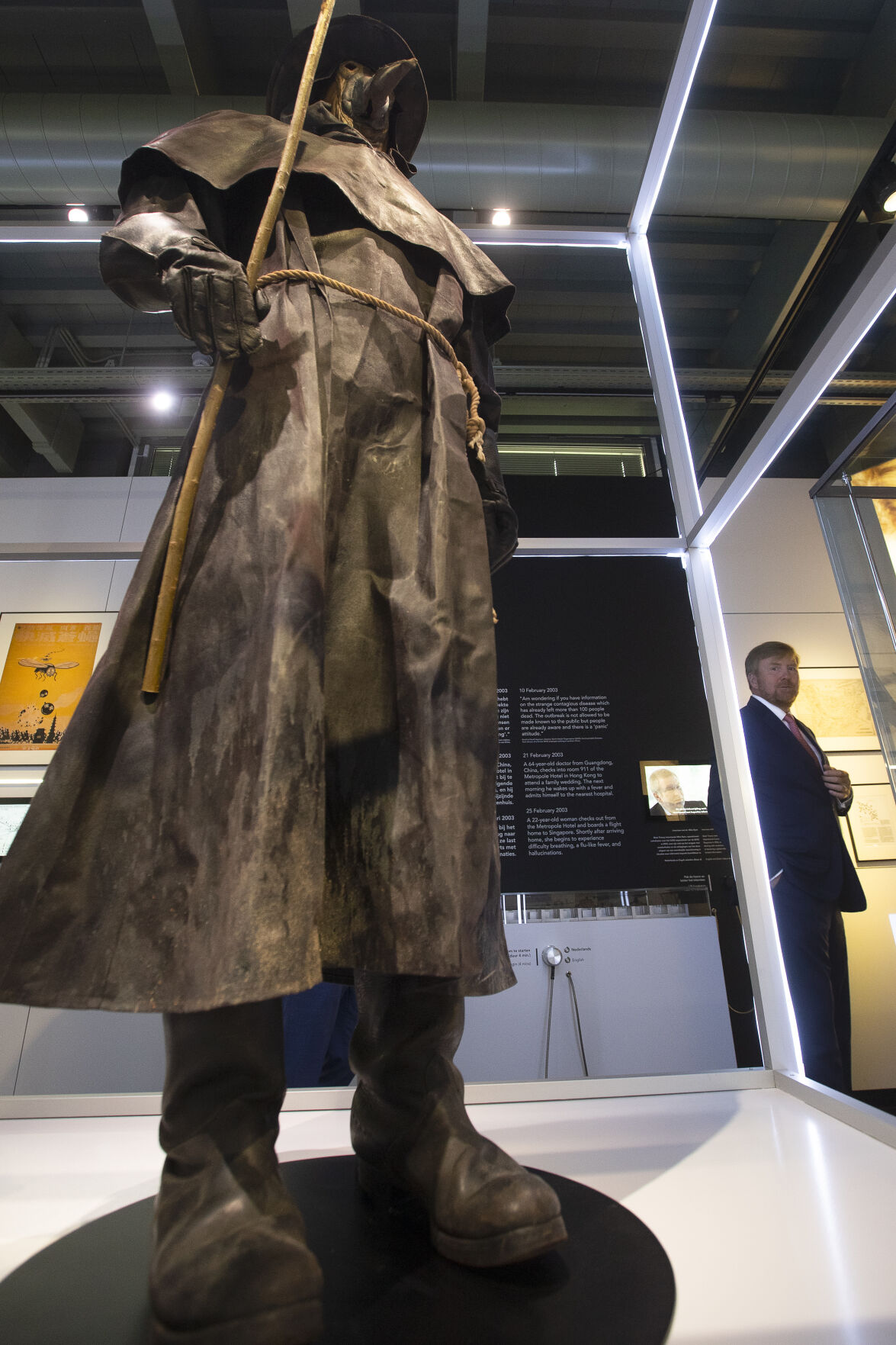 Netherlands Virus Outbreak Exhibition